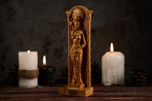 Load image into Gallery viewer, Nut statue, Nut Egyptian Goddess, Nut figure, ancient egypt gods, egypt gods, ancient paganism, pagan altar, egypt altar statue