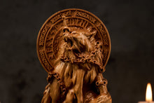 Load image into Gallery viewer, Fenrir Norse Wolf statue