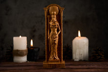 Load image into Gallery viewer, Nut statue, Nut Egyptian Goddess, Nut figure, ancient egypt gods, egypt gods, ancient paganism, pagan altar, egypt altar statue
