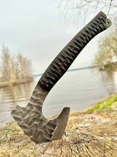 Load image into Gallery viewer, Forged BBQ ax, meat chopper, butchers ax, hand-hold ax, meat cleaver
