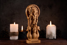 Load image into Gallery viewer, Poseidon statue, Poseidon Greek statue, Greek god, pagan statue, pagan altar, greek altar