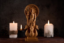 Load image into Gallery viewer, Poseidon statue, Poseidon Greek statue, Greek god, pagan statue, pagan altar, greek altar