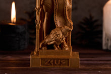 Load image into Gallery viewer, Zeus statue, Zeus Greek God, Zeus Greek statue, greek statue, greek gods, greek pantheon