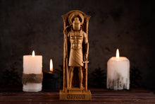 Load image into Gallery viewer, Khepera Egyptian God, Khepera statue, ancient egypt gods, egypt gods, ancient paganism, pagan altar, egypt altar statue