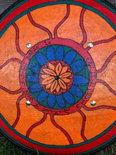 Load image into Gallery viewer, Medieval shield, battle shield, wood shield, medieval shield, norse shield, larp