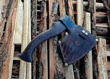 Load image into Gallery viewer, Original pizza axe, slicer axe, viking chopper, wedding gift, ragnar axe, hand forged axe, pizza cutter