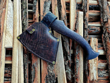 Load image into Gallery viewer, Original pizza axe, slicer axe, viking chopper, wedding gift, ragnar axe, hand forged axe, pizza cutter