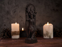 Load image into Gallery viewer, Black Baphomet satanic statue