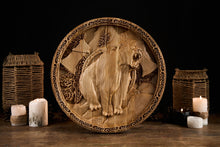 Load image into Gallery viewer, Bear Wood Wall Decor