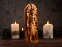 Load image into Gallery viewer, Veles Slavic God, Veles Slavic statue, Veles Slavic God, Slavic pagan, Slavic statue, slavic pantheon, slavic idol, veles idol