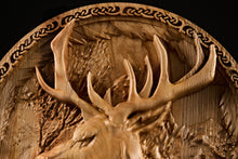 Load image into Gallery viewer, Elk Wood Wall Decor