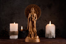 Load image into Gallery viewer, Verbeia Celtic Goddess, Verbeia Britania Goddess, Celtic gods, Verbeia statue, pagan altar, celtic pantheon