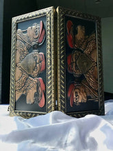 Load image into Gallery viewer, Monkey Backgammon set, Monkeys Backgammon board, backgammon set wood, gift for men, custom backgammon board, gift for father