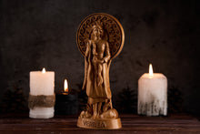 Load image into Gallery viewer, Verbeia Celtic Goddess, Verbeia Britania Goddess, Celtic gods, Verbeia statue, pagan altar, celtic pantheon