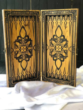 Load image into Gallery viewer, Dragon Backgammon set, Backgammon board, backgammon set wood, gift for men, custom backgammon board, gift for father