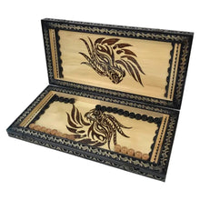 Load image into Gallery viewer, Backgammon set with dice