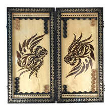 Load image into Gallery viewer, Backgammon set with dice