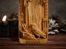 Load image into Gallery viewer, Morana Slavic Goddess, Morana Goddess, Slavic Goddess, Morana statue, slavic gods, pagan altar, slavic altar