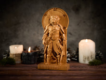 Load image into Gallery viewer, Marbas Goetia Demon, Marbas statue, Demonology figure, Goetia demon, pagan altar, pagan statue