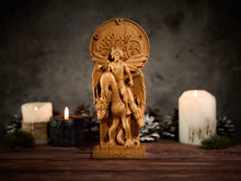 Load image into Gallery viewer, Volac Goetia Demon, Volac statue, Demonology figure, Goetia demon, pagan altar, pagan statue