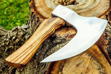 Load image into Gallery viewer, Viking pizza cutter, anniversary gift, pizza maker gift, norse mythology, gift for husband, pizza ax