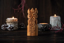 Load image into Gallery viewer, Tyr figure, Tyr Norse God, Tyr Wooden statue, Norse god statue, Viking statue, pagan statue, norse altar