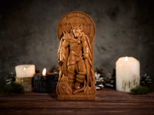 Load image into Gallery viewer, Marchosias Goetia Demon, Marchosias statue, Demonology figure, Goetia demon, pagan altar, pagan statue, wicca altar