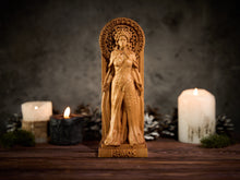 Load image into Gallery viewer, Khaos Greek Goddess, Khaos Goddess figure, Khaos statue, greek gods, pagan statue, greek statue