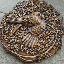 Load image into Gallery viewer, Pigeon Wood Carvings, Pigeon Wood Art, Wedding gift, Birds Wood Art, Pigeon Carvings, Wedding Gif Pigeon, custom wall decor