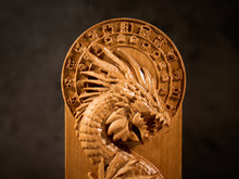 Load image into Gallery viewer, Ququmatz Maya God, Ququmatz Maya Wind God, Maya Serpent God, Aztec God, mexican art, Aztec statue, Mayan God, pagan altar