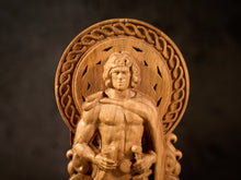 Load image into Gallery viewer, Manann Irish God statue, Manann Celtic figure, irish god, celtic gods, celtic altar, irish pagan, pagan statue