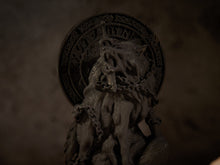 Load image into Gallery viewer, Black Fenrir statue