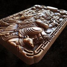 Load image into Gallery viewer, Ganesha Wood Wall Decor, Ganesha Wall Art, Wall Art, Hindu Art, Ganesha Carvings, Ganesha statue, custom wall decor