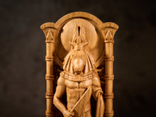 Load image into Gallery viewer, Sobek Egypt statue, Sobek Egypt God, Sobek Egypt figure, ancient egypt gods, egypt gods, ancient paganism, pagan altar, egypt altar statue
