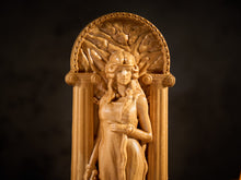 Load image into Gallery viewer, Sulis Minerva Roman Goddess, Sulis Minerva Roman Figure, pagan statue, roman statue, roman goddess, pagan altar