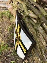 Load image into Gallery viewer, Teutonic order Shield, custom heater shield, medieval shield, medieval knight shield, weapon Battle shield, custom shield, larp