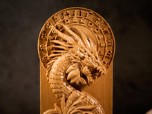 Load image into Gallery viewer, Quetzalcoatl Aztec God statue, Quetzalcoatl Aztec Wind God, Aztec Serpent God, Aztec God, mexican art, Aztec statue, Mayan God, pagan altar