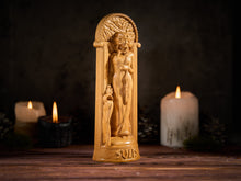 Load image into Gallery viewer, Sulis Minerva Roman Goddess, Sulis Minerva Roman Figure, pagan statue, roman statue, roman goddess, pagan altar