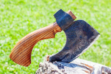 Load image into Gallery viewer, BBQ axe meat chopper butchers axe hand-hold axe meat cleaver viking hatchet