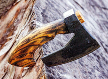Load image into Gallery viewer, BBQ axe meat chopper butchers axe hand-hold axe meat cleaver viking hatchet
