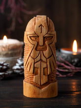 Load image into Gallery viewer, Thor Norse God Wooden Statue