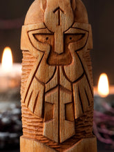 Load image into Gallery viewer, Thor Norse God Wooden Statue