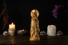 Load image into Gallery viewer, Selene Wicca Goddess statue, Luna Goddess statue Witchcraft