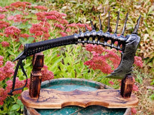 Load image into Gallery viewer, medieval weapons Viking axes Battle axe God_of_war Kratos Cosplay commission axe carving custom norse axe