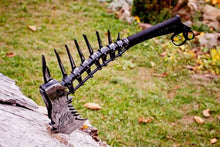 Load image into Gallery viewer, medieval weapons Viking axes Battle axe God_of_war Kratos Cosplay commission axe carving custom norse axe