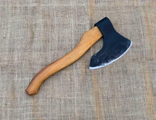 Load image into Gallery viewer, BBQ axe meat chopper butchers axe hand-hold axe meat cleaver viking hatchet