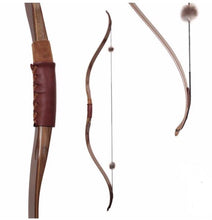 Load image into Gallery viewer, Traditional archery bows: archery bow decor, long bow archery target, archery bows art, mongolian large bow