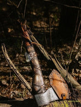 Load image into Gallery viewer, medieval weapons Viking axes Battle axe God_of_war Kratos Cosplay commission axe carving custom norse axe