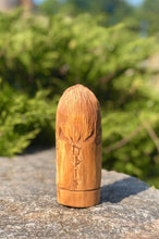 Load image into Gallery viewer, Handmade wooden statues: goddess statue, wood art carving antique religious statues, wood craft sculpture for witch altar norse pagan altar