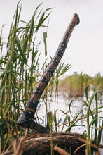 Load image into Gallery viewer, medieval weapons Viking axes Battle axe God_of_war Kratos Cosplay commission axe carving custom norse axe